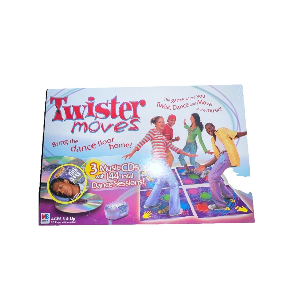TWISTER MOVES Aaron Nick Carter Exclusive 144 Dance Sessions MB NEW Sealed 2003